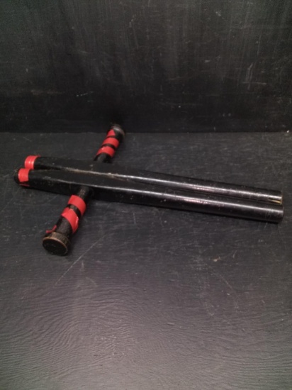 Pair Wooden Karate Fighting Sticks