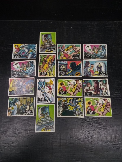 Collection Vintage Batman Trading Cards