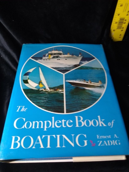 Coffee Table Book-The Complete Book of Boating-DJ