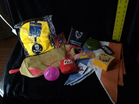 Assorted Anime Loot Crate Items