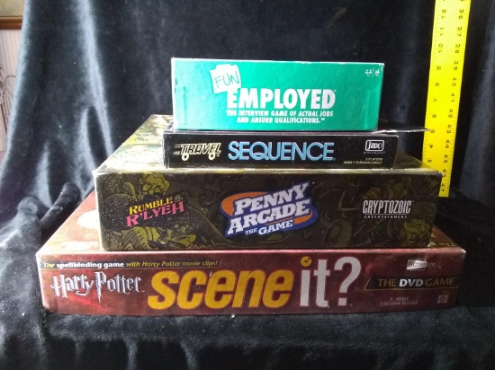 Collection of Assorted Board Games