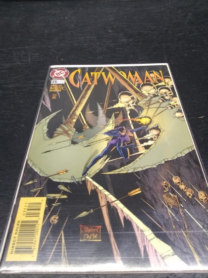 DC Comic Book-Catwoman-#35 July