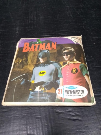 Vintage Batman Viewmaster Reels