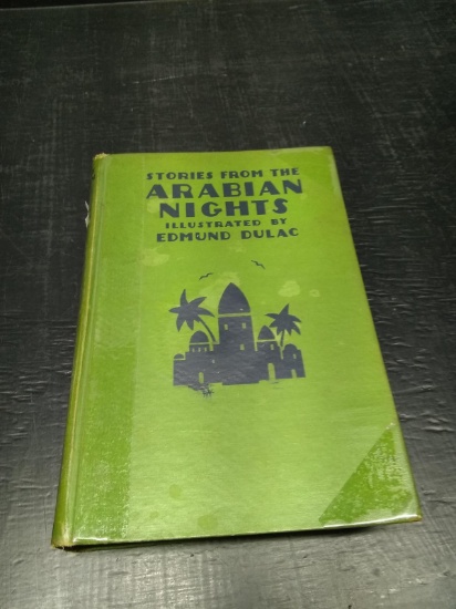 Vintage book-Stories from the Arabian Nights