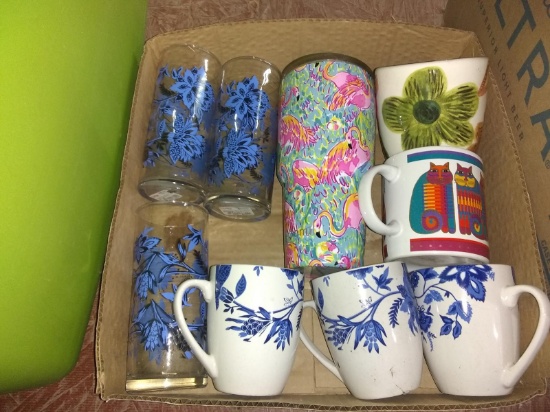 BL-Assorted Mugs and Glassware
