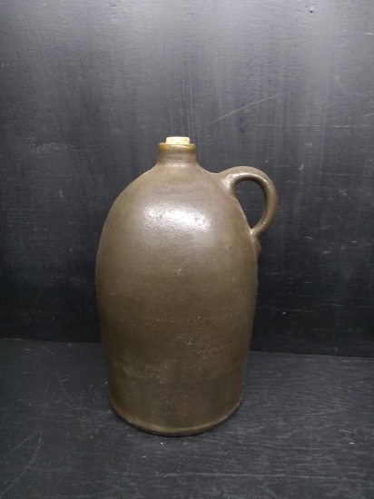 Antique Southern Pottery Handled Jug