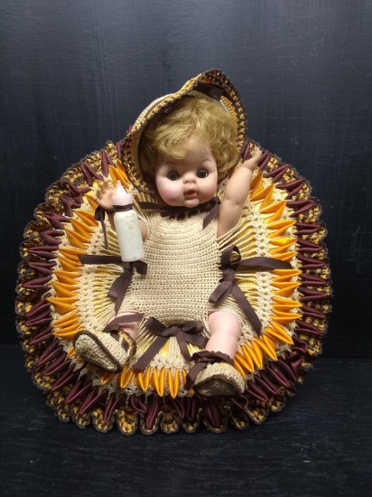 Custom Crocheted Pillow Doll