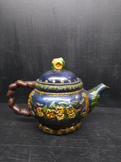 Decorative Floral Teapot