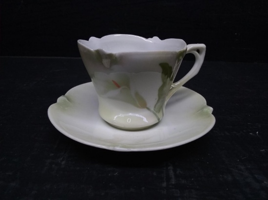 Vintage Cup and Saucer-RS Germany