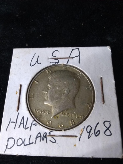 Coin-1968 JFK Half Dollar
