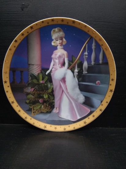 Collector Plate by Enesco  Enchanted Evening Barbie