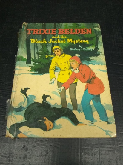 Vintage Children's Book-Trixie Belden and the Black Jack Mystery 1961