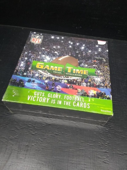 NFL Game Time Trivia Game-SEALED
