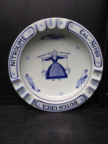 Vintage Delft Holland Hand painted Ashtray