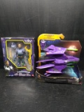 Disney Lightyear Collector Toys-Fighter Ship and Mo Morrison