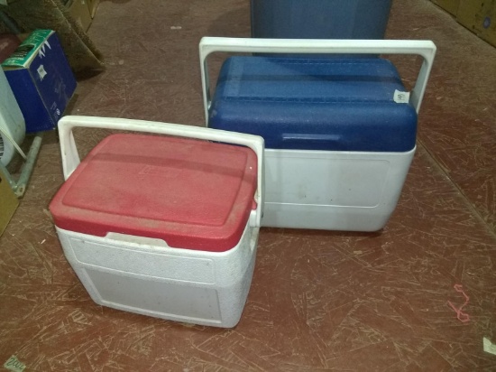 BL- (2) Personal Coolers
