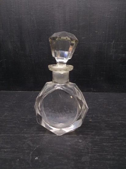 Vintage Crystal Perfume Jar