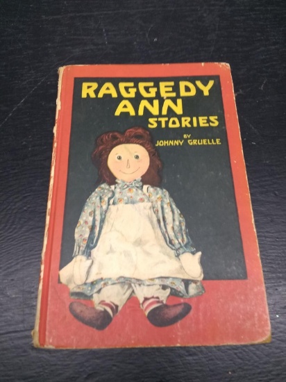 Vintage Children's Book-Raggedy Ann Stories-1918