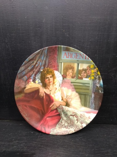 Collector Plate-Knowles "Annie and Miss Hannigan" with COA