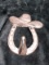 Decorative Cast Metal Coat Hook-Horseshoe and Hat
