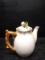 Tea Pot-Leaf and Tree Decorated Handle