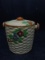Miniature Basketweave Biscuit Jar