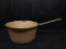 Vintage Green Enamel Pot