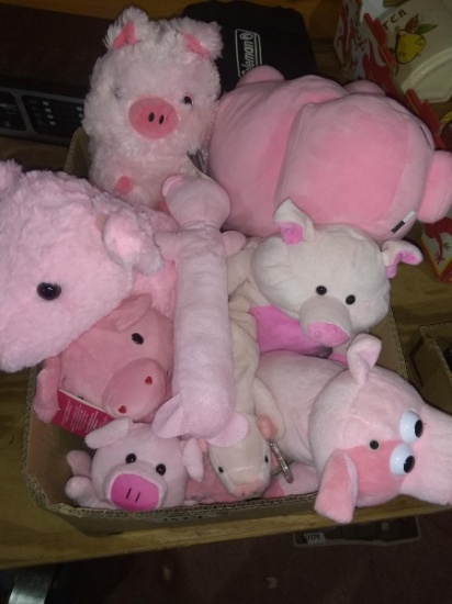 BL-Assorted Pig Plush Animals
