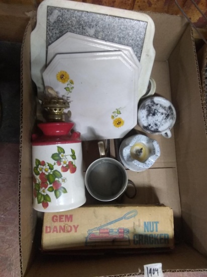 BL-Tile Trivets, Oil Lamp