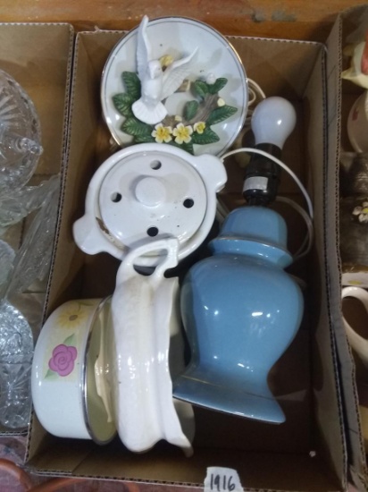 BL-Lamp, Wax Warmer, Bowl, Decorative Plaque