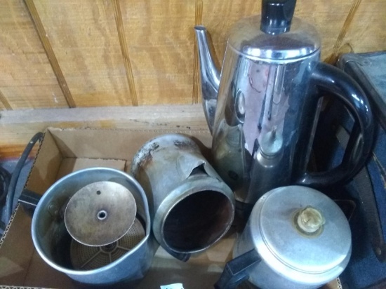 BL-Assorted Vintage Coffee Percolators