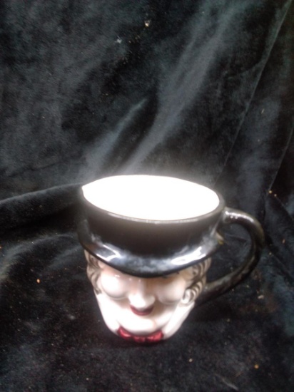 Toby Style Mug-Japan-Black Top Hat