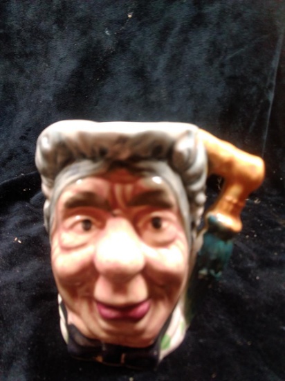 Toby Style Mug-Japan-Wrinkle Face