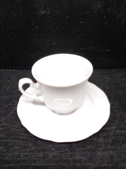 Vintage Tea Cup and Saucer-Vohenstrauss Bavaria Germany