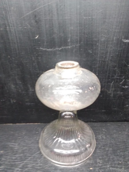 Vintage glass Oil Lamp