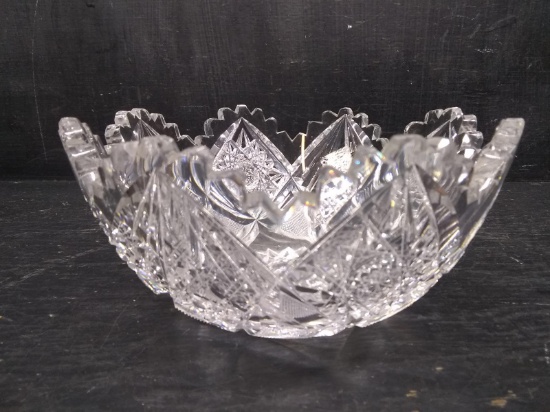 Vintage Cut Crystal Bowl