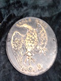 Cast Aluminum Eagle Hose Company #2 Fire Mark Plaque