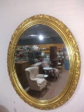 Vintage Oval Hanging Mirror