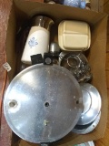 BL-Pressure Cooker, Corningware Carafe,Silver Plate