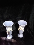 Pair Wedgewood Style Vases
