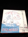 Vintage Child's Plastic Toy - Mobile w/ Original Box