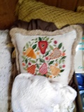 BL-Assorted Pillows and Tablecloth