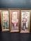 Collection 3 MCM Framed Prints-The Arts