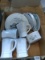 BL-Assorted White Mugs, Bowls, Oval Dishes