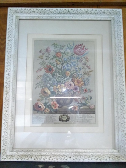 Framed Anniversary/Birthday Print-May