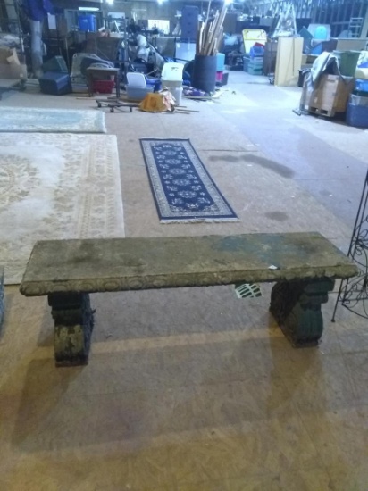 Warehouse-Concrete Garden Bench