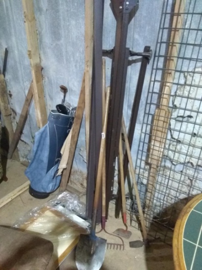 Warehouse-Collection Garden Tools-Shovel, Rakes, Hoes