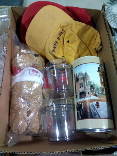 BL-State Farm Items-Puzzle, Hats, Cups, Bear