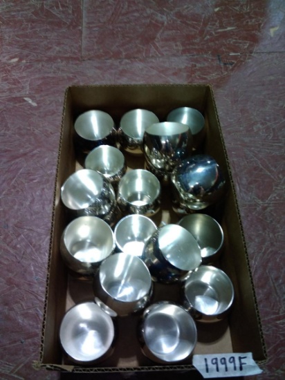BL-Silver Plate Punch Cups