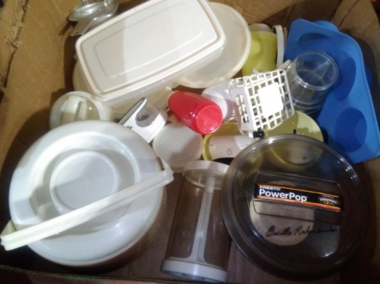 BL-Plastic Kitchen Storage, Bowls, Hamburger Press, Picnic Items